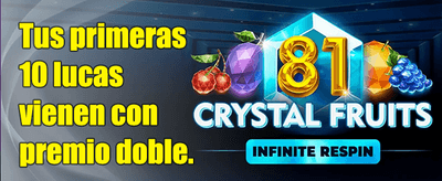 Bono de Bienvenida 100% Extra promotional banner